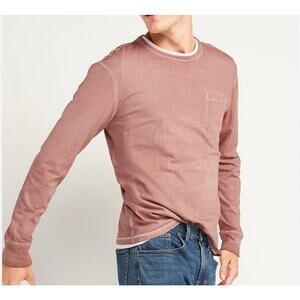 Old Navy Gender-Neutral New Dawn Long-Sleeve
Pocket Tee Sz XL